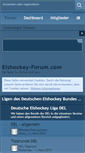 Mobile Screenshot of eishockey-forum.com